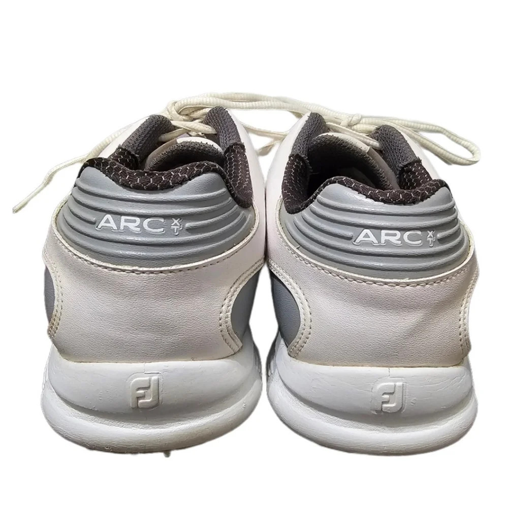 FootJoy Arc XT 59740 Men’s Golf Shoes White Gray - Picture 7 of 10